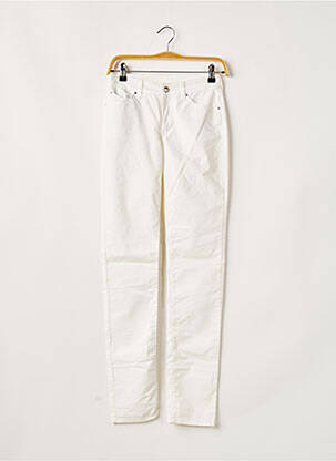 Pantalon slim blanc EMPORIO ARMANI pour femme