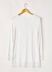 T-shirt blanc ALLUDE pour femme seconde vue