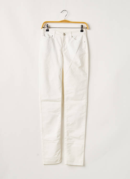 Pantalon slim blanc EMPORIO ARMANI pour femme