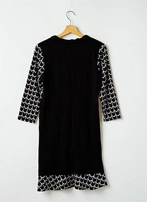 Robe courte manches 3/4 manches 3/4 noir MADO ET LES AUTRES femme
