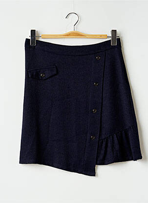 Jupe courte taille normale bleu MADO ET LES AUTRES femme
