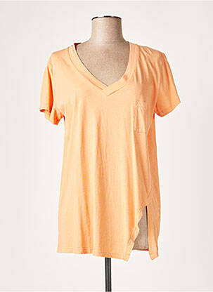 T-shirt orange PAN pour femme
