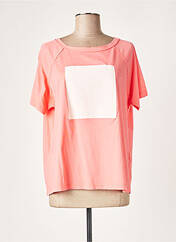 T-shirt rose PAN pour femme seconde vue