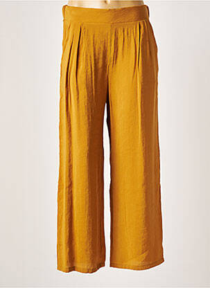 Pantalon large jaune PAN pour femme