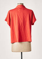 T-shirt orange PAN pour femme seconde vue