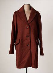 Manteau long marron NICE THINGS pour femme seconde vue