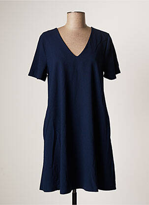 Robe courte bleu PAKO LITTO pour femme
