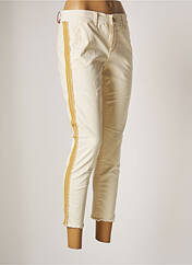 Pantalon chino beige HAPPY pour femme seconde vue