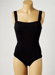 Maillot de bain 1 pièce noir NICOLE OLIVIER pour femme seconde vue