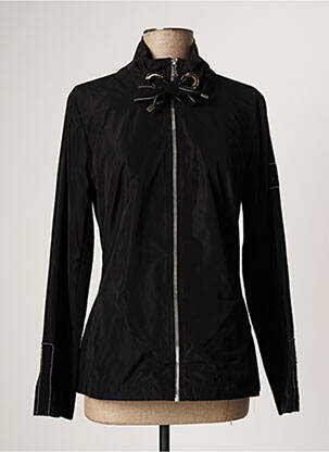 Veste casual finition intérieure doublée noir LAUREN VIDAL femme