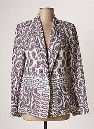 Blazer poches blanc LAUREN VIDAL femme