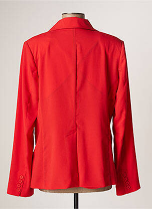 Blazer poches orange LAUREN VIDAL femme