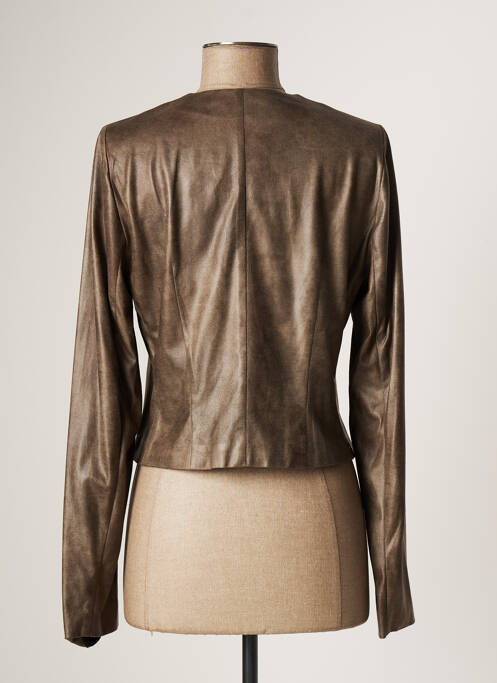 Veste casual marron LAUREN VIDAL pour femme