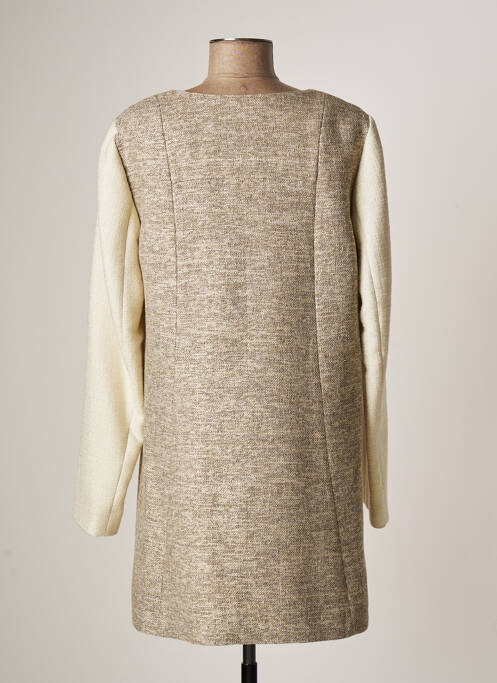 Veste chic beige LAUREN VIDAL pour femme