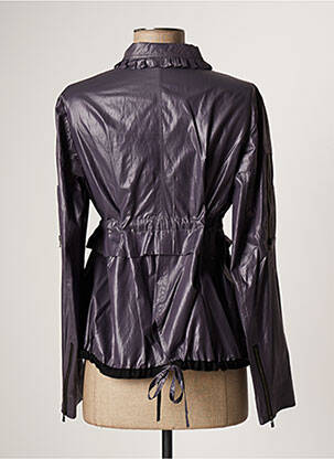 Veste casual poches violet LAUREN VIDAL femme