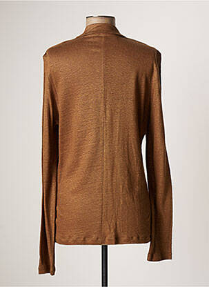 Blazer poches marron LAUREN VIDAL femme