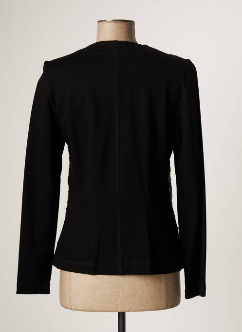 Veste casual noir LAUREN VIDAL pour femme
