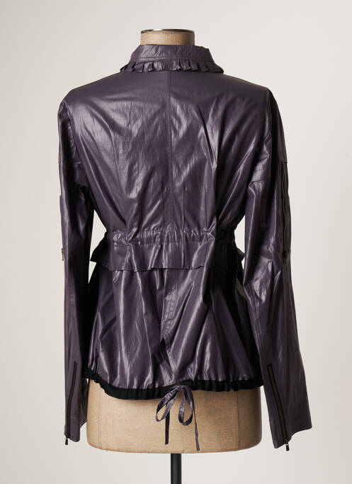 Veste casual violet LAUREN VIDAL pour femme