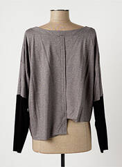 T-shirt gris LAUREN VIDAL pour femme seconde vue