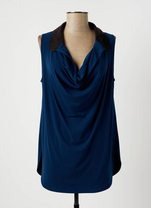 Top bleu LAUREN VIDAL pour femme