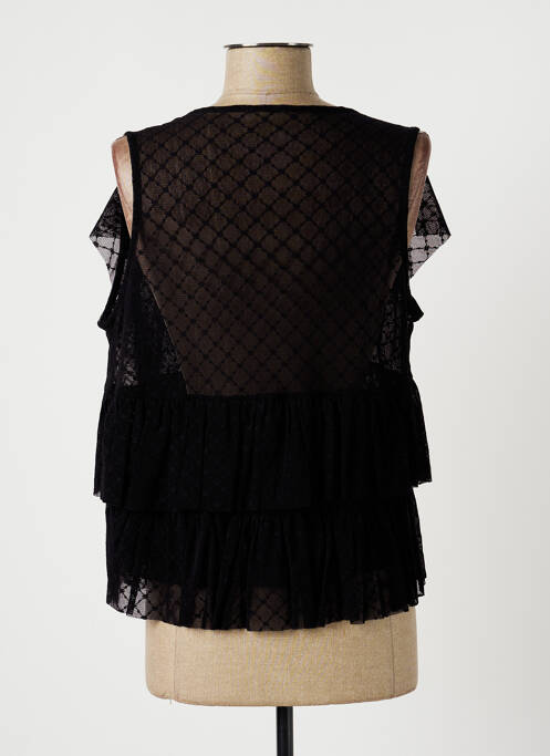 Veste casual noir LAUREN VIDAL pour femme