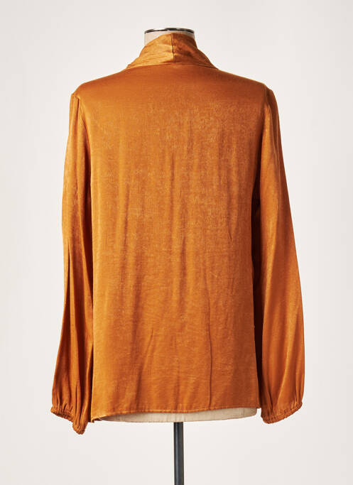 Blouse marron LAUREN VIDAL pour femme