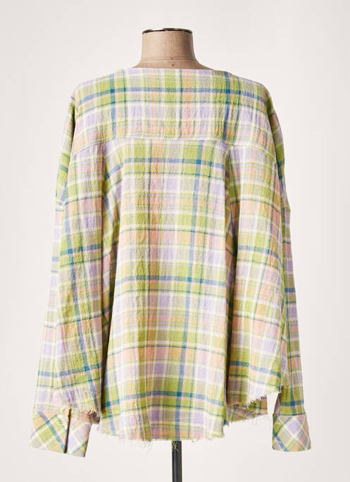 Blouse vert LAUREN VIDAL pour femme