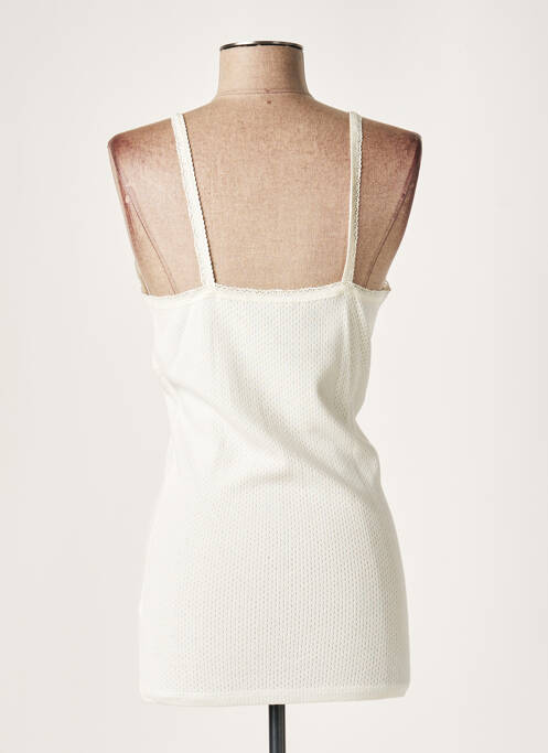 Top beige LAUREN VIDAL pour femme