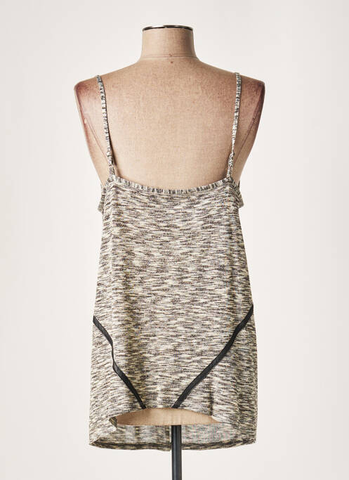 Top gris LAUREN VIDAL pour femme