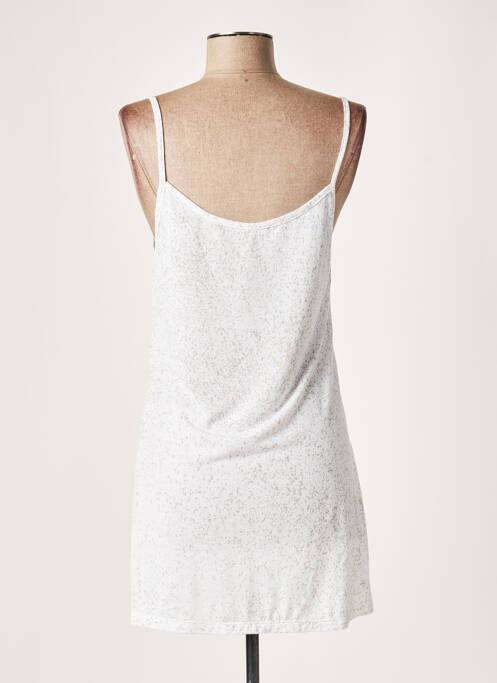 Tunique manches longues beige LAUREN VIDAL femme