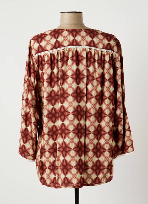 Blouse rouge LAUREN VIDAL pour femme