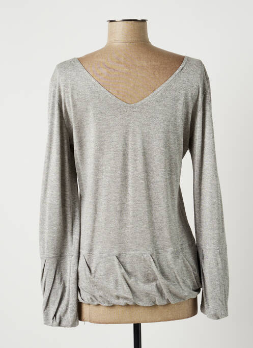Top gris LAUREN VIDAL pour femme