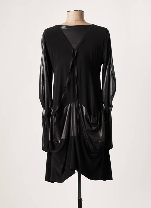 Robe courte noir LAUREN VIDAL pour femme