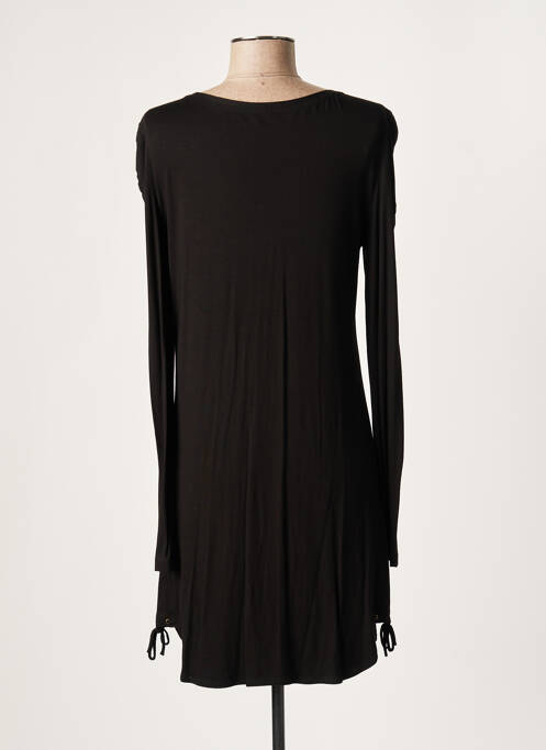Robe courte noir LAUREN VIDAL pour femme