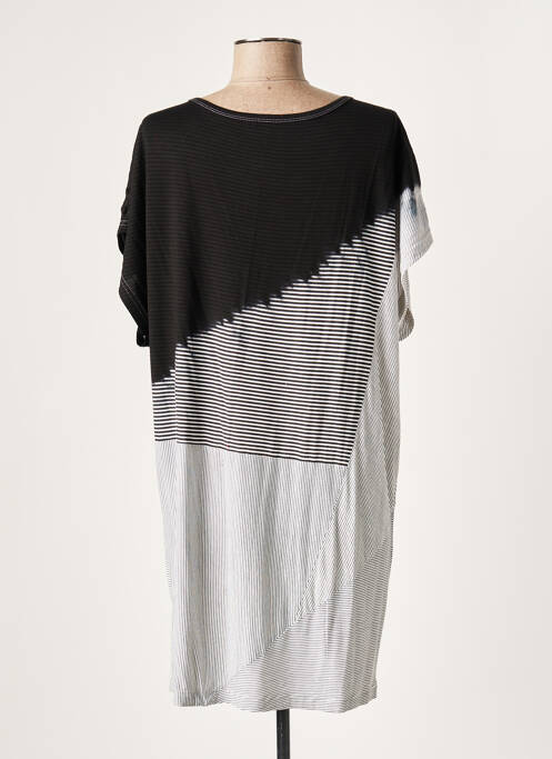 Robe courte noir LAUREN VIDAL pour femme