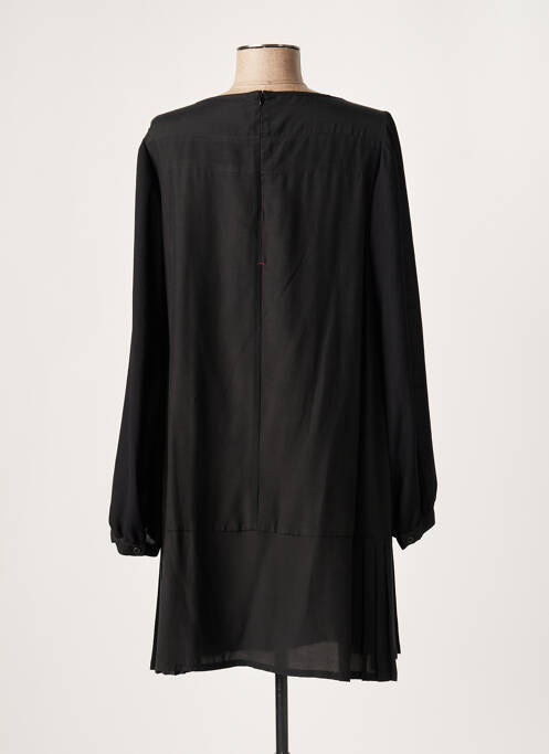 Robe courte noir LAUREN VIDAL pour femme