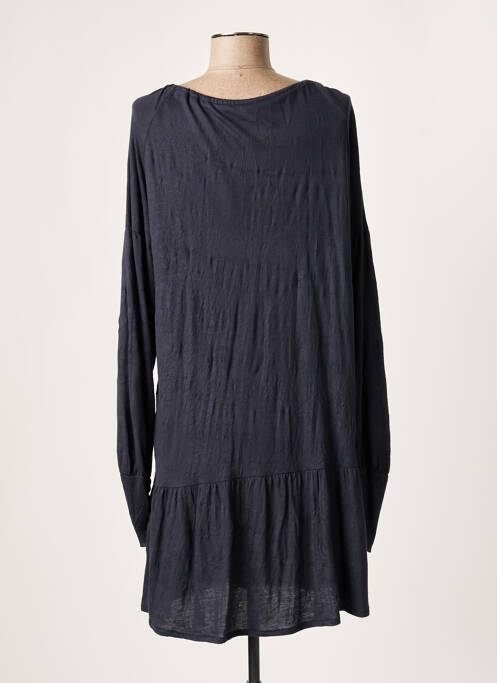 Robe mi-longue bleu LAUREN VIDAL pour femme