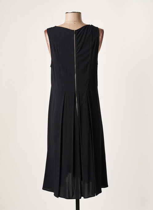 Robe mi-longue noir LAUREN VIDAL pour femme