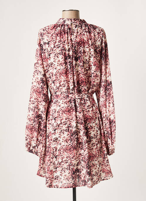 Robe mi-longue rouge LAUREN VIDAL pour femme