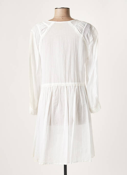 Tunique manches longues blanc LAUREN VIDAL pour femme