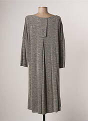 Robe pull gris LAUREN VIDAL pour femme seconde vue