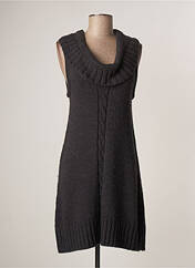 Robe pull gris LAUREN VIDAL pour femme seconde vue