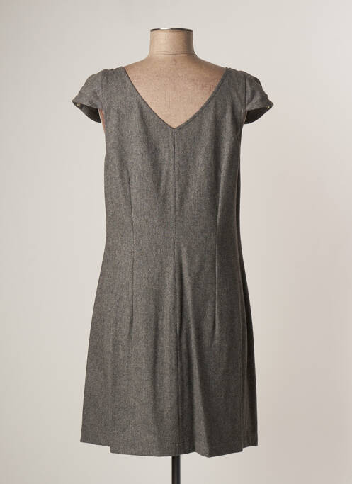 Robe courte gris LAUREN VIDAL pour femme