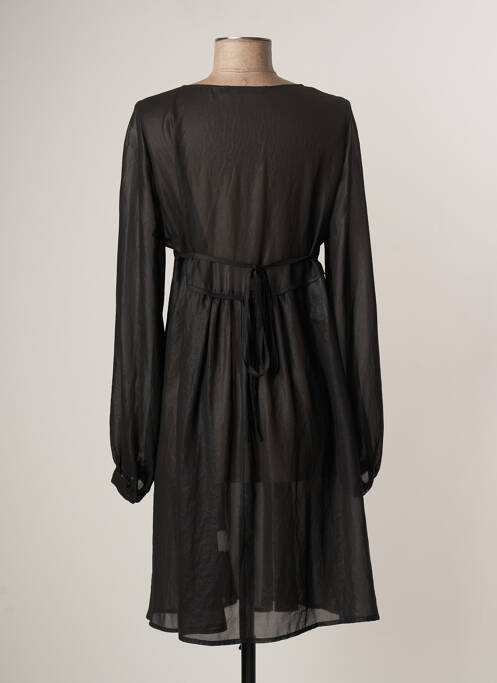 Robe courte noir LAUREN VIDAL pour femme