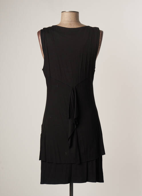 Robe courte noir LAUREN VIDAL pour femme
