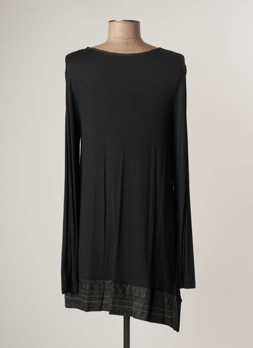 Robe courte noir LAUREN VIDAL pour femme