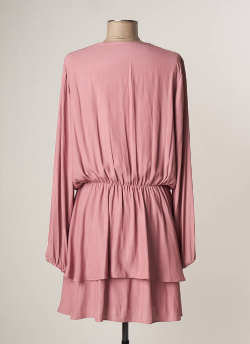 Robe courte rose LAUREN VIDAL pour femme