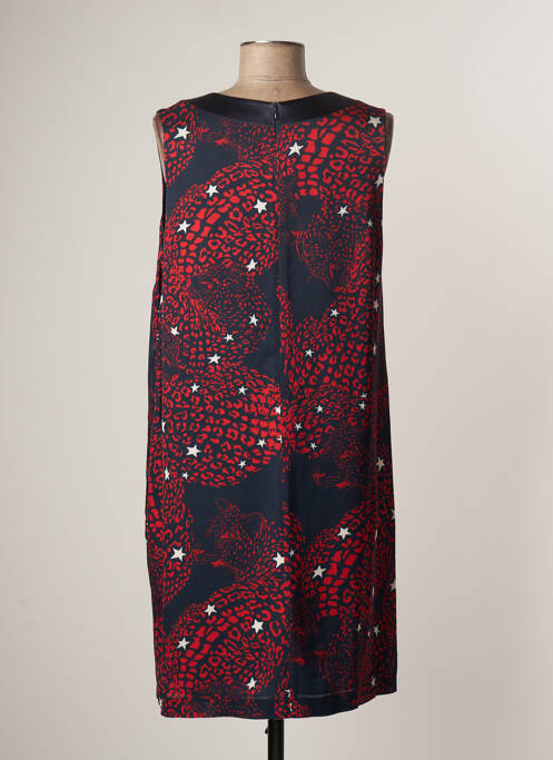 Robe mi-longue bleu LAUREN VIDAL pour femme