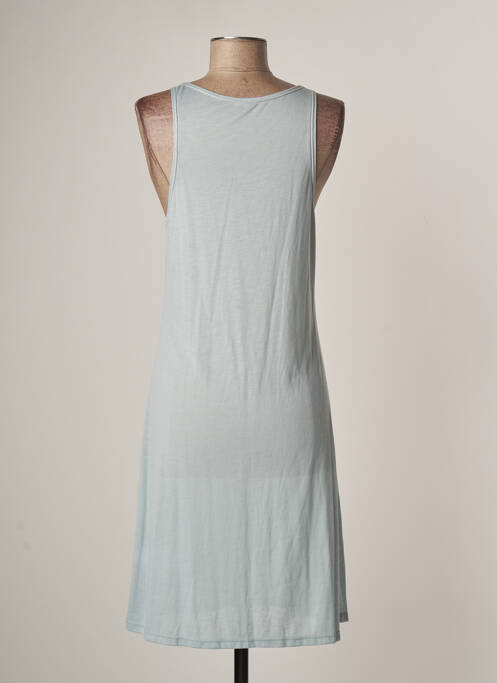 Robe mi-longue bleu LAUREN VIDAL pour femme