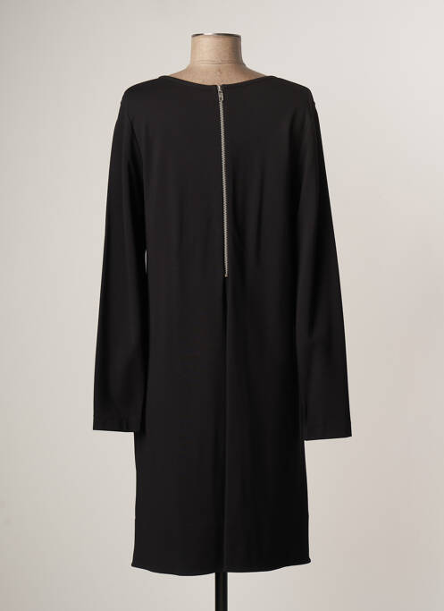 Robe mi-longue noir LAUREN VIDAL femme